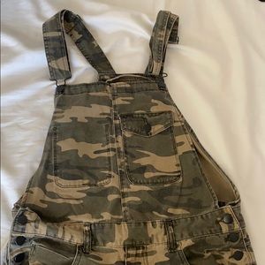 Camo overalls